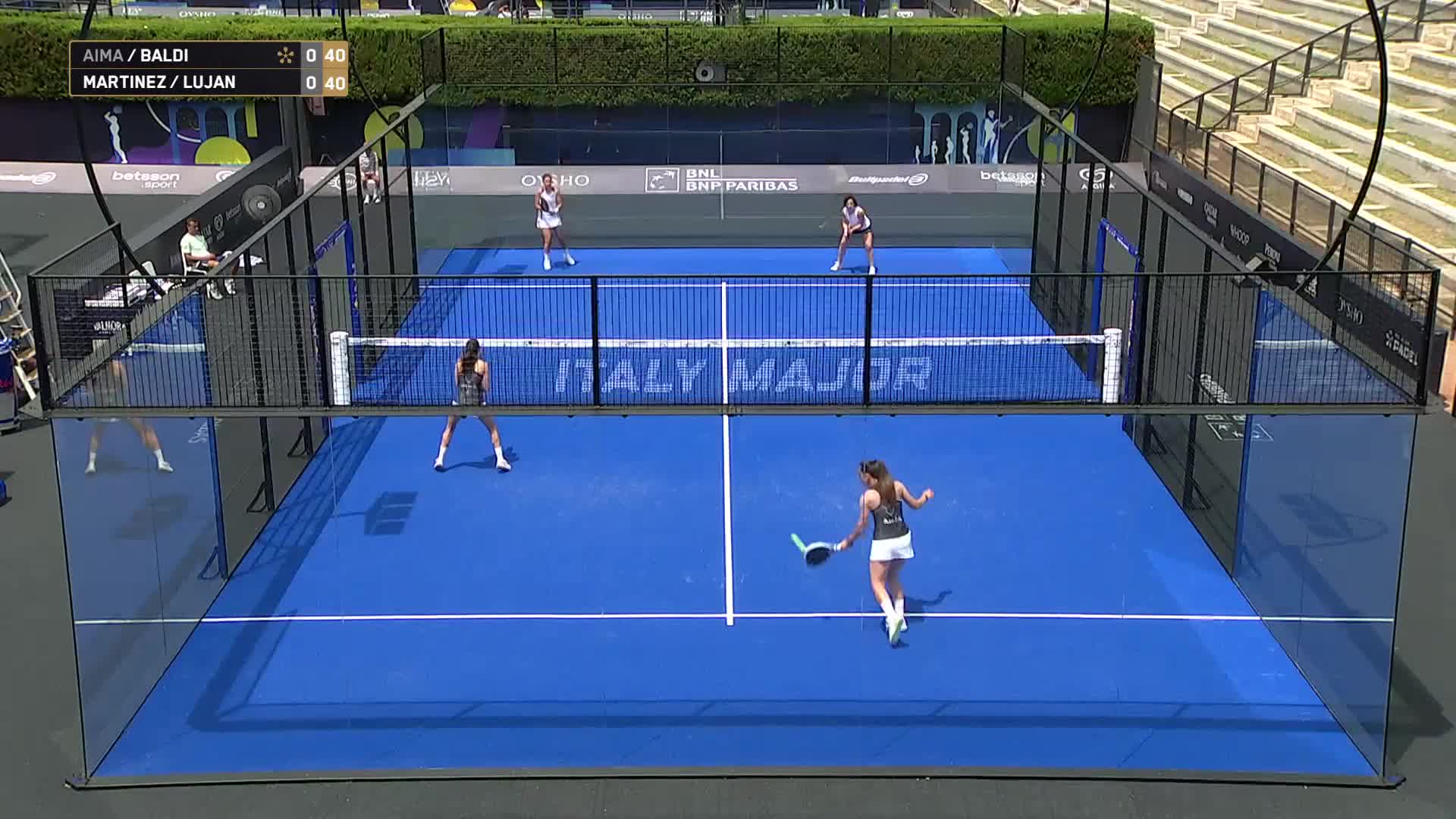 Clarissa Margherita Aima - Caterina Maria Baldi vs Araceli Martinez - Laura Luján Rodríguez