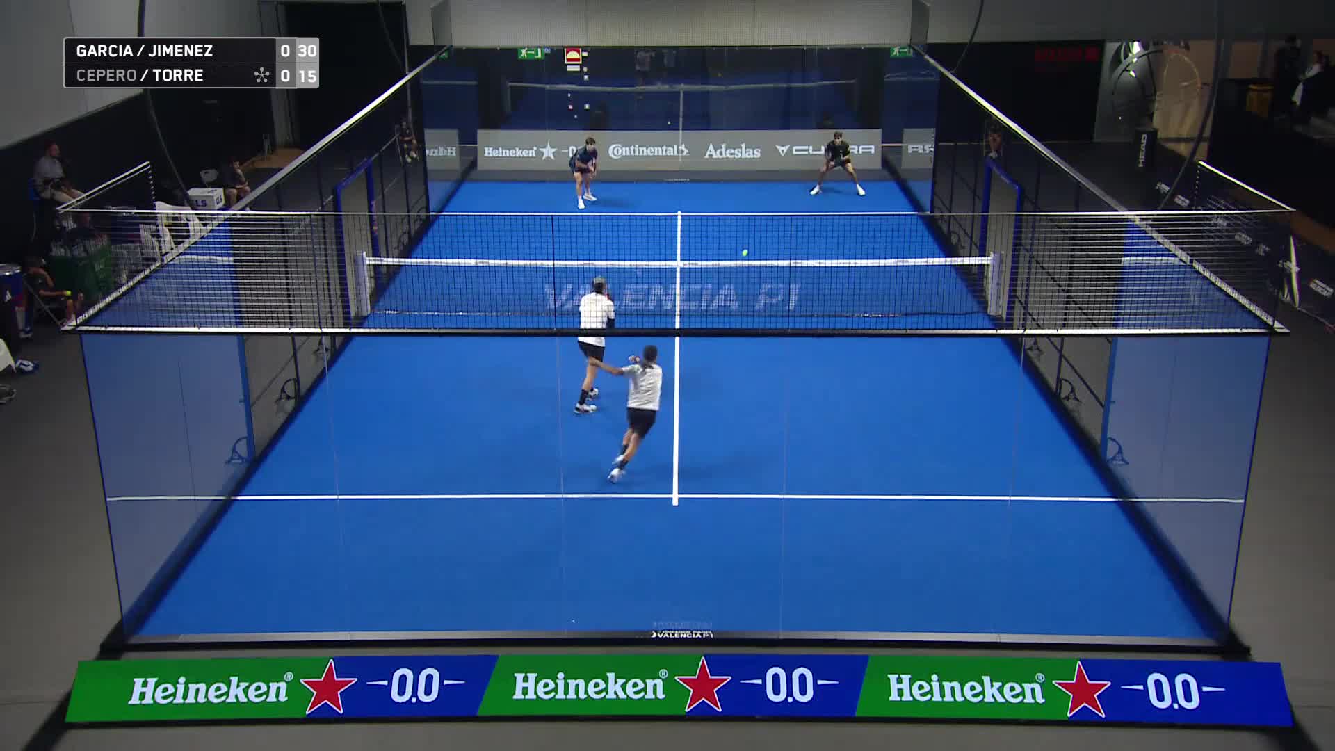 Javier Garcia - Jose Jimenez Casas vs Alvaro Cepero - Agustín Torre