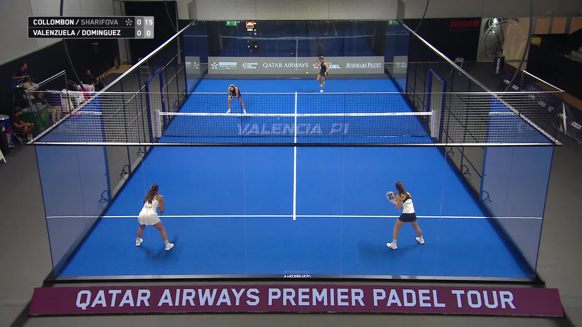 Alix Collombon - Ksenia Sharifova vs Daiara Valenzuela - Ana Dominguez Gracia