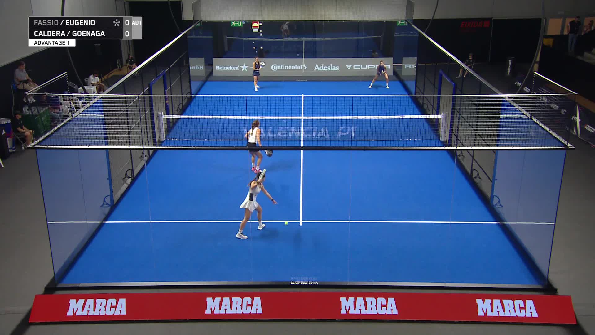 Martina Fassio Goyeneche - Raquel Eugenio Barrera vs Beatriz Caldera Sanchez - Carmen Goenaga Garcia