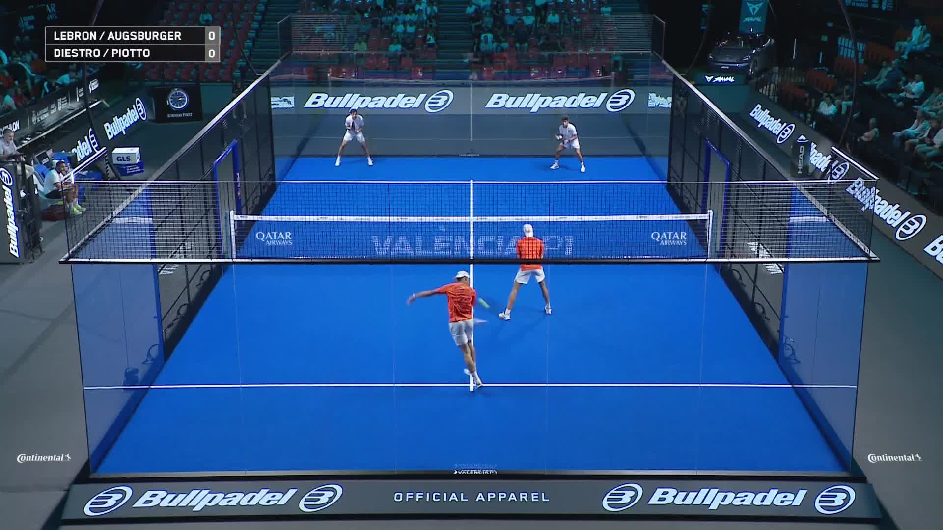 Juan Lebron - Leandro Roman Augsburger vs Jose Antonio Diestro - Ignacio Piotto Albornoz