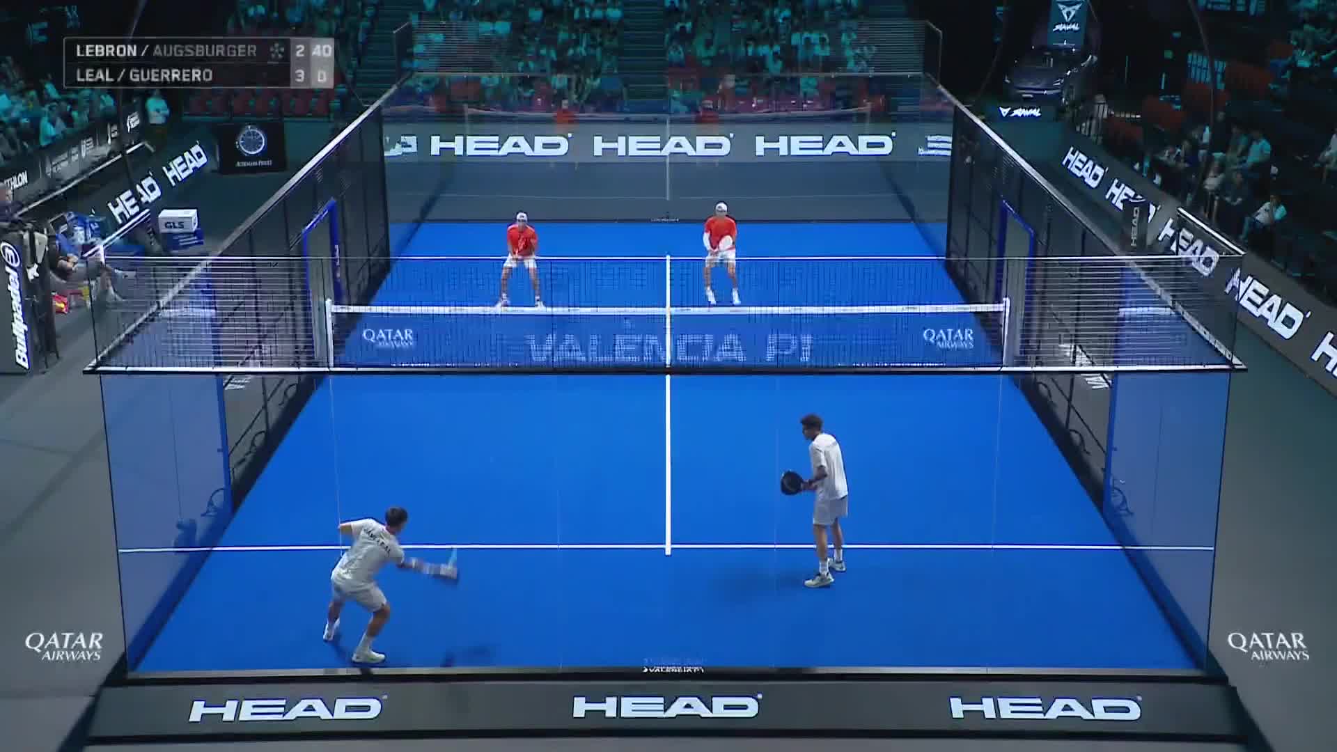 Juan Lebron - Leandro Roman Augsburger vs Javier Leal - Francisco Guerrero