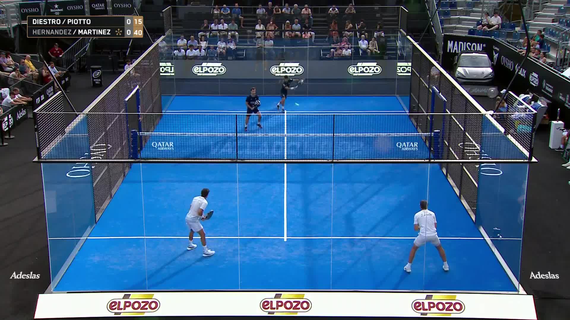 Jose Antonio Diestro - Ignacio Piotto Albornoz vs Luis Hernandez Quesada - Javier Martinez