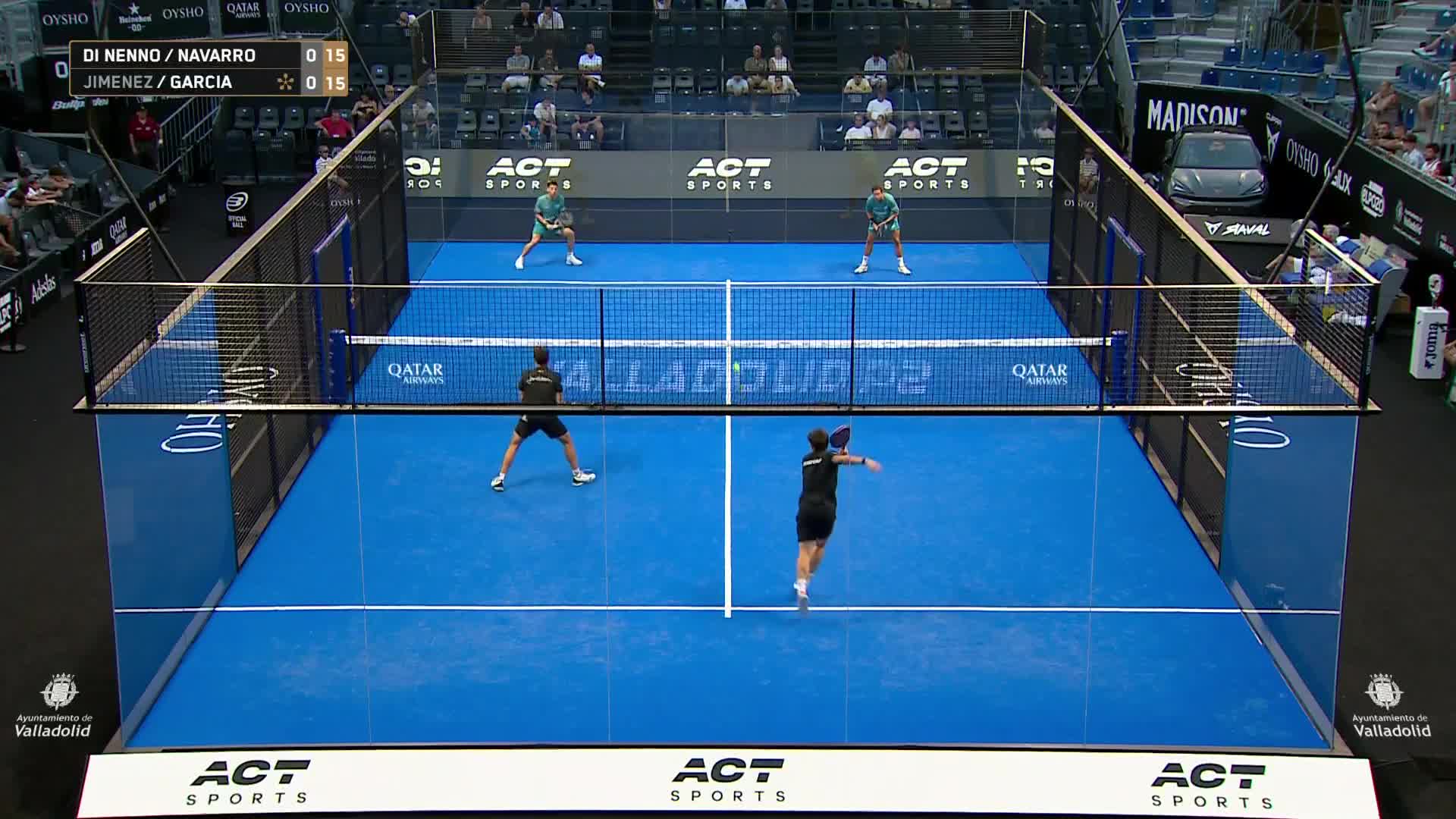 Martin Di Nenno - Francisco Navarro vs Jose Jimenez Casas - Javier Garcia