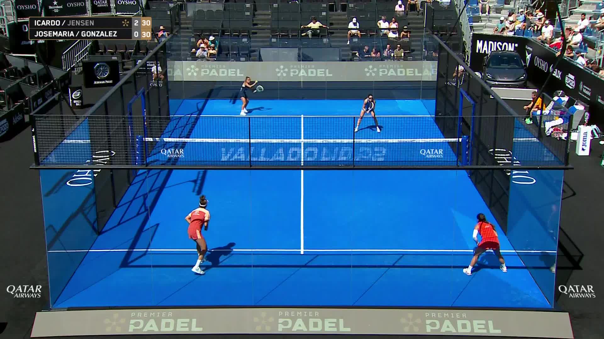 Tamara Icardo Alcorisa - Claudia Jensen vs Paula Josemaria Martin - Beatriz Gonzalez Fernandez