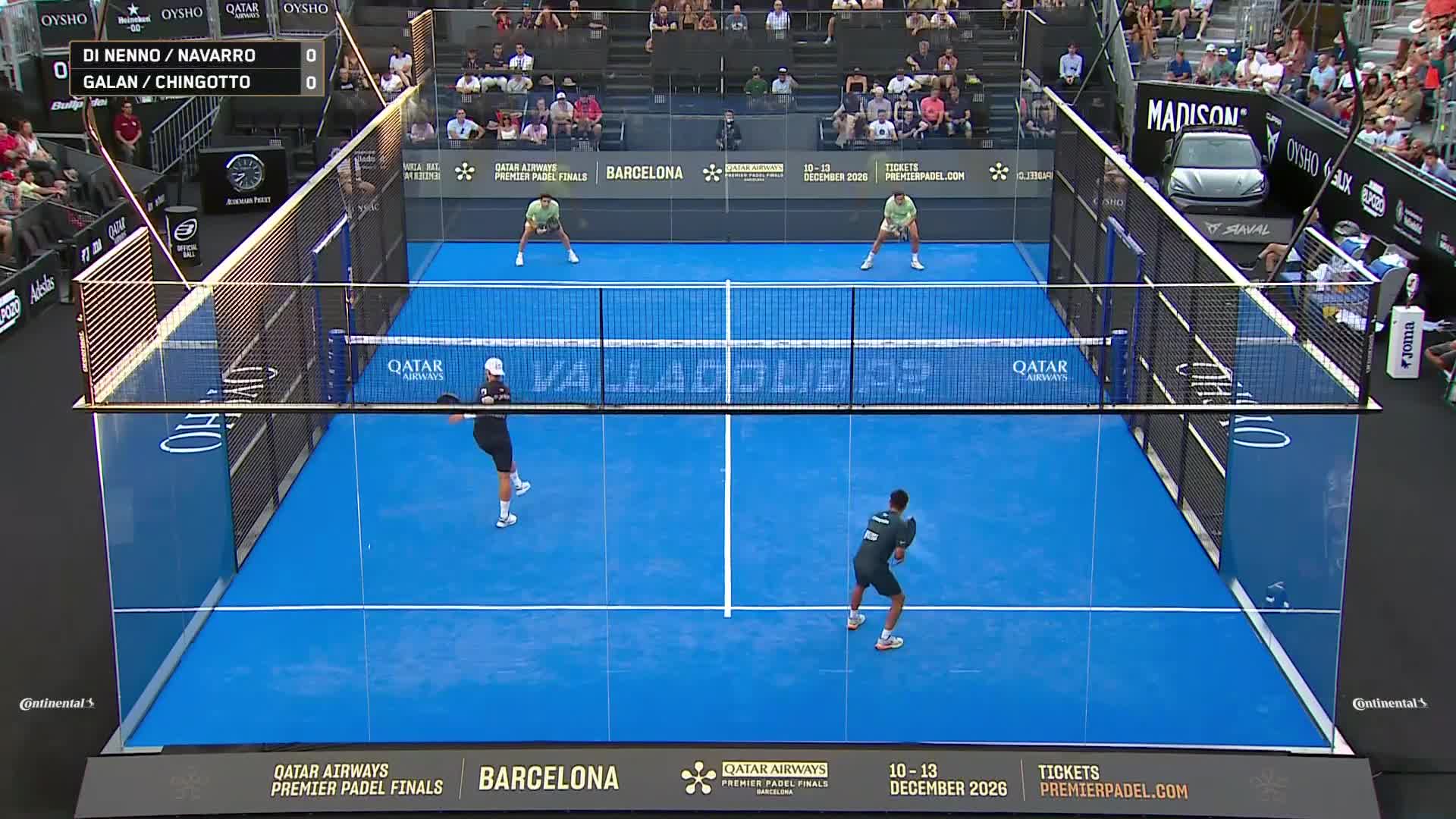 Martin Di Nenno - Francisco Navarro vs Alejandro Galan - Federico Chingotto