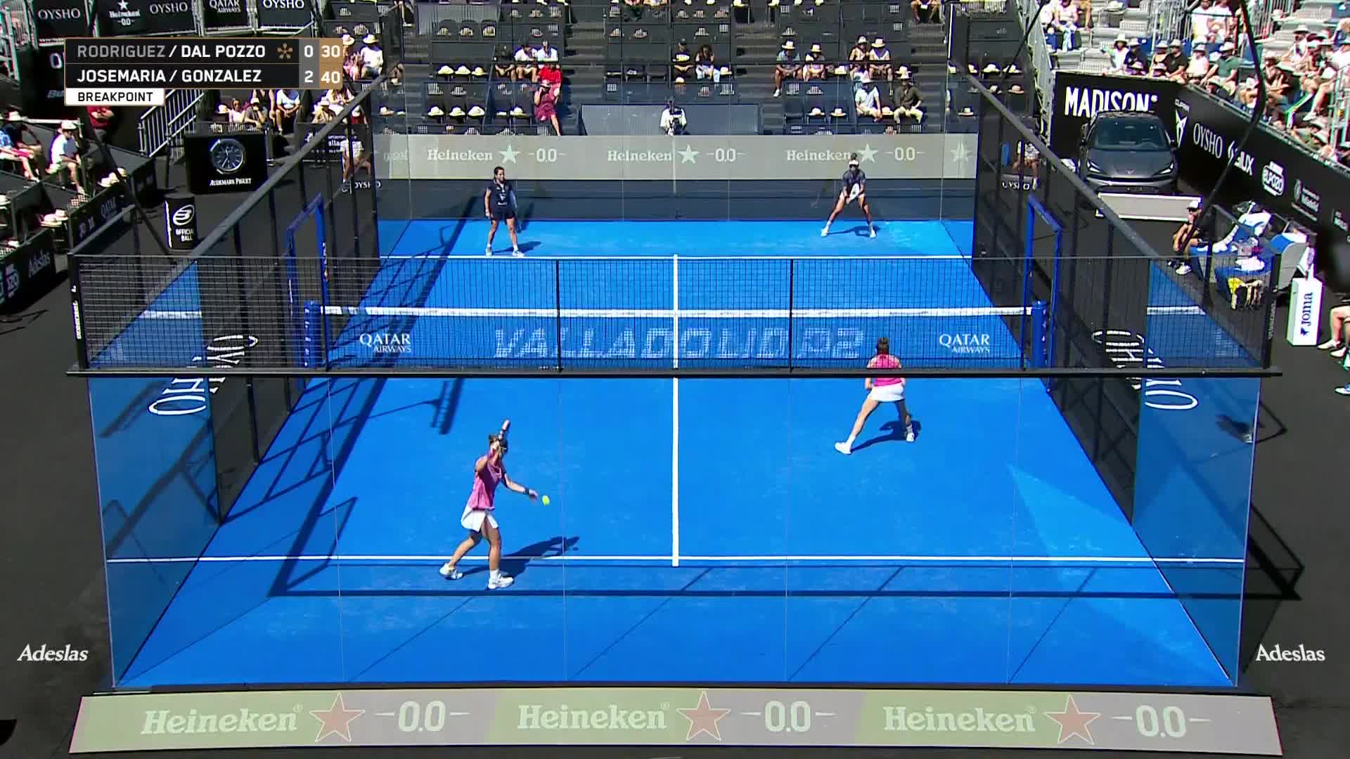 Giulia Dal Pozzo - Nuria Rodriguez Camacho vs Paula Josemaria Martin - Beatriz Gonzalez Fernandez