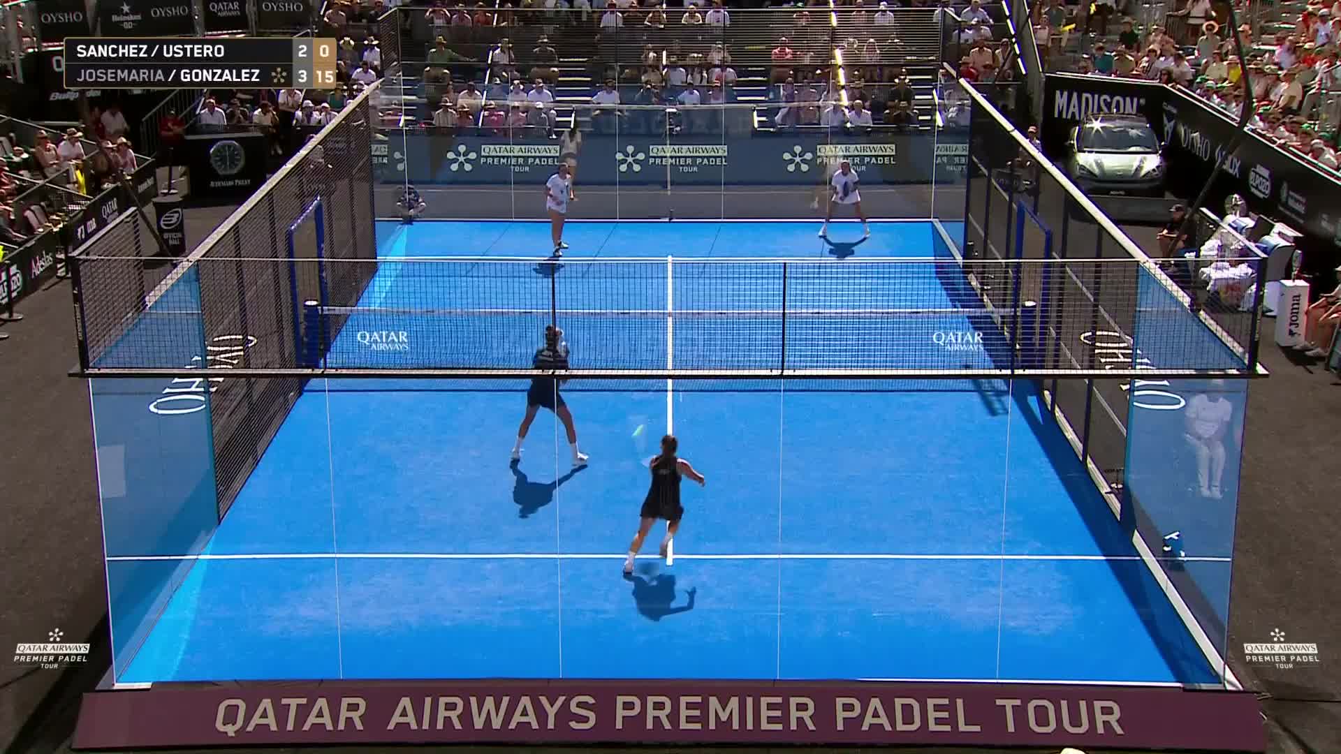 Ariana Sanchez Fallada - Andrea Ustero Prieto vs Paula Josemaria Martin - Beatriz Gonzalez Fernandez