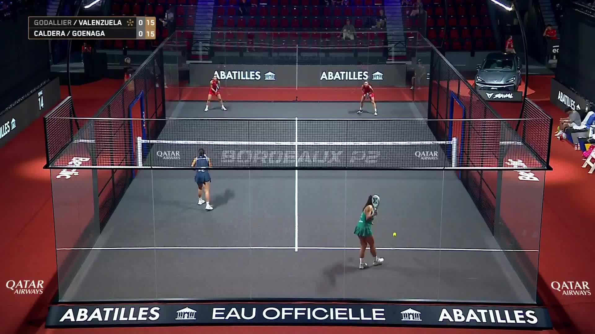Lea Godallier - Daiara Valenzuela vs Beatriz Caldera Sanchez - Carmen Goenaga Garcia