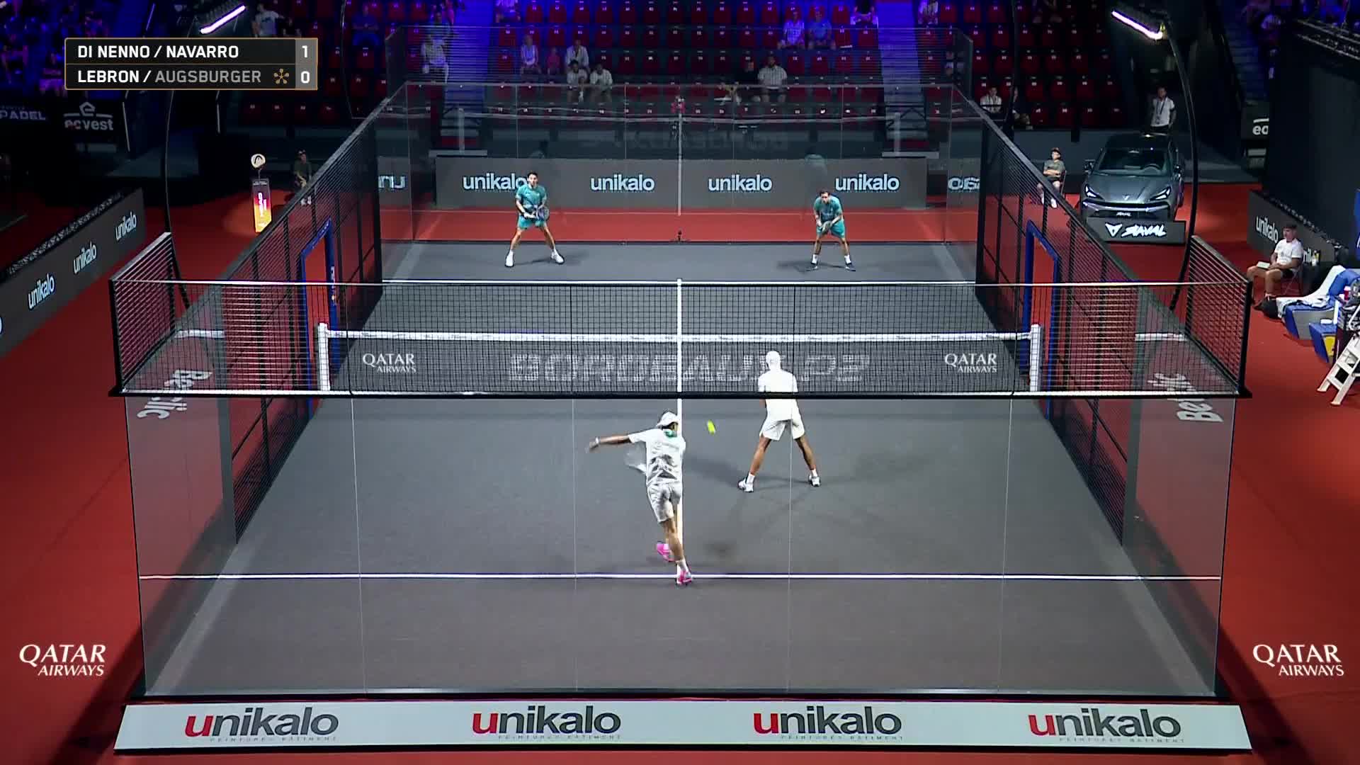Martin Di Nenno - Francisco Navarro vs Juan Lebron - Leandro Roman Augsburger
