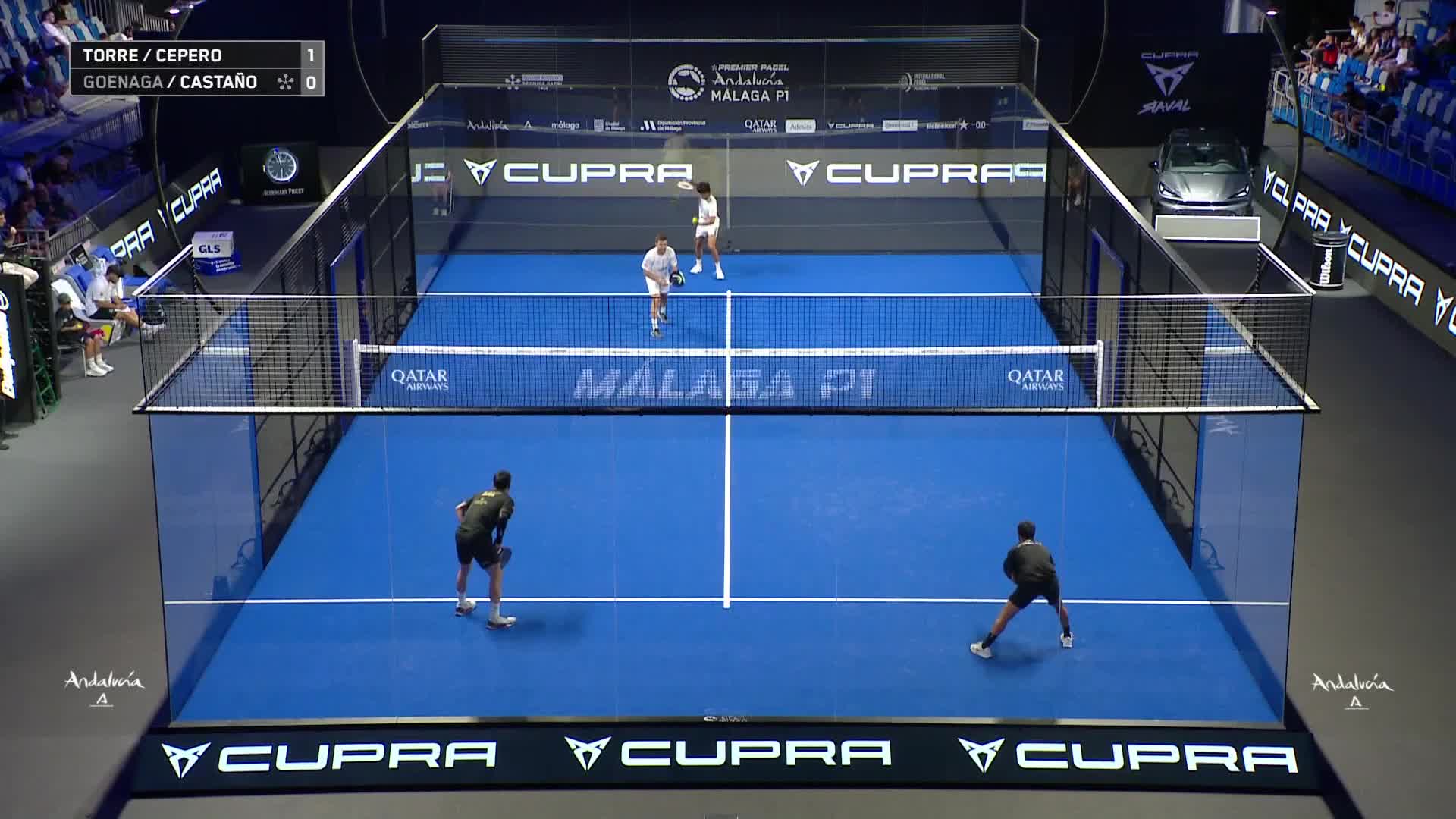 Agustín Torre - Alvaro Cepero vs Enrique Goenaga - Manuel Castaño