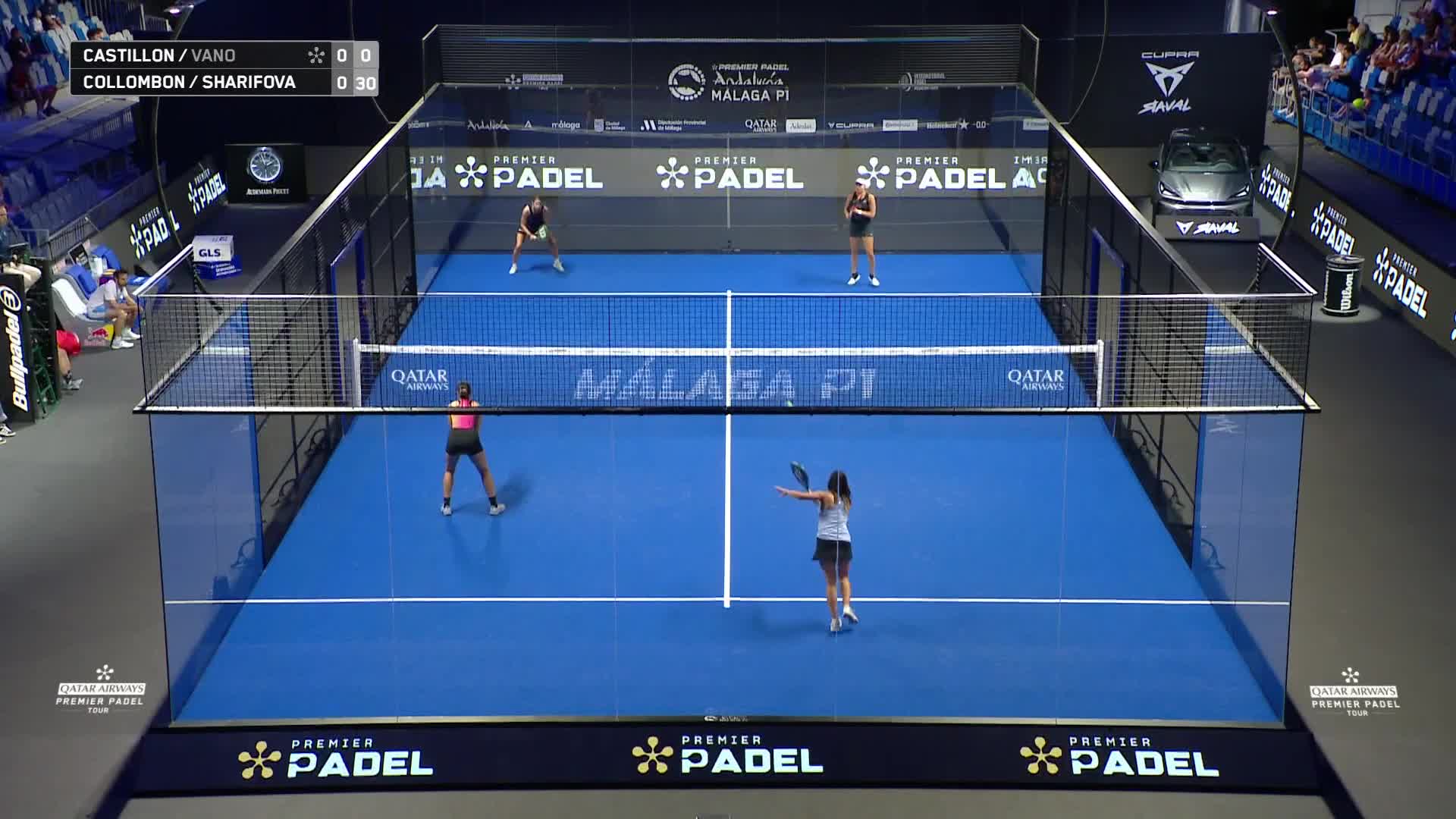 Carmen Castillon - Lorena Vano vs Alix Collombon - Ksenia Sharifova