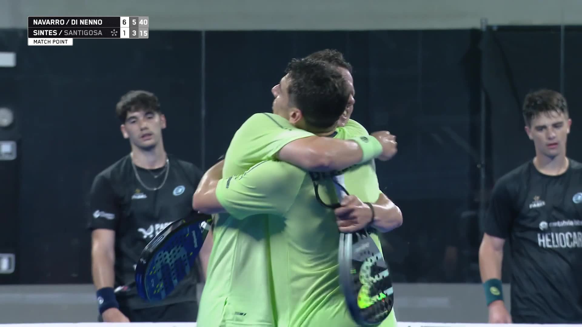 Francisco Navarro - Martin Di Nenno vs Daniel Santigosa Sastre - Marc Sintes Villalonga