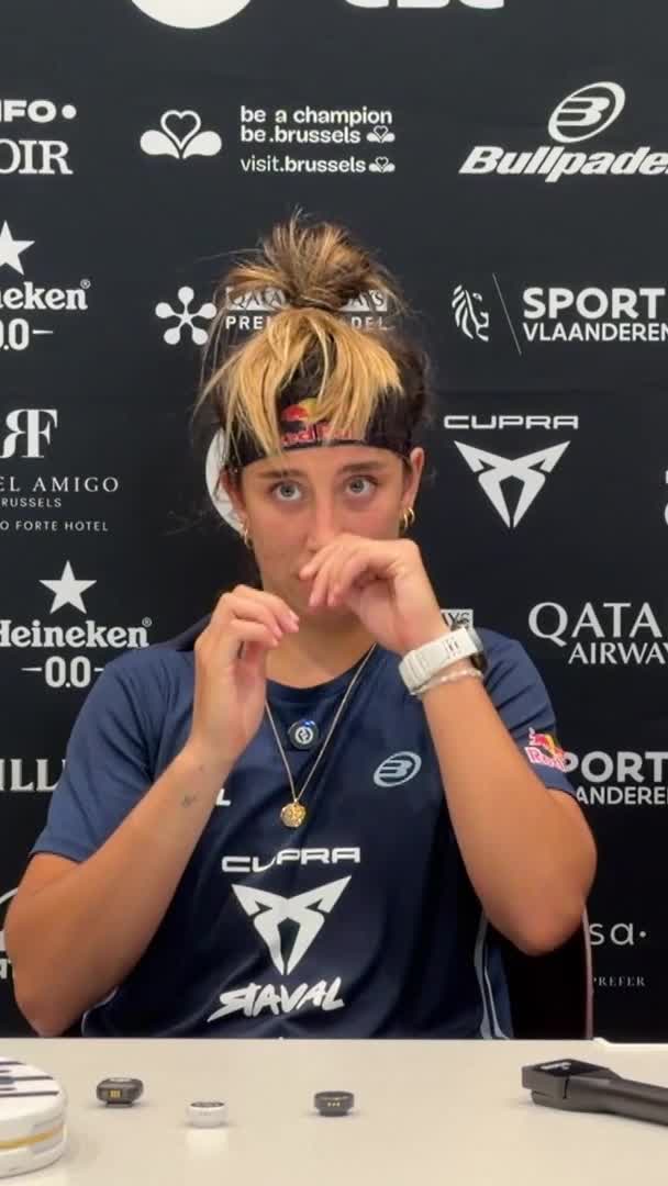 González: “There was no tension with Claudia because we have a super healthy relationship.”