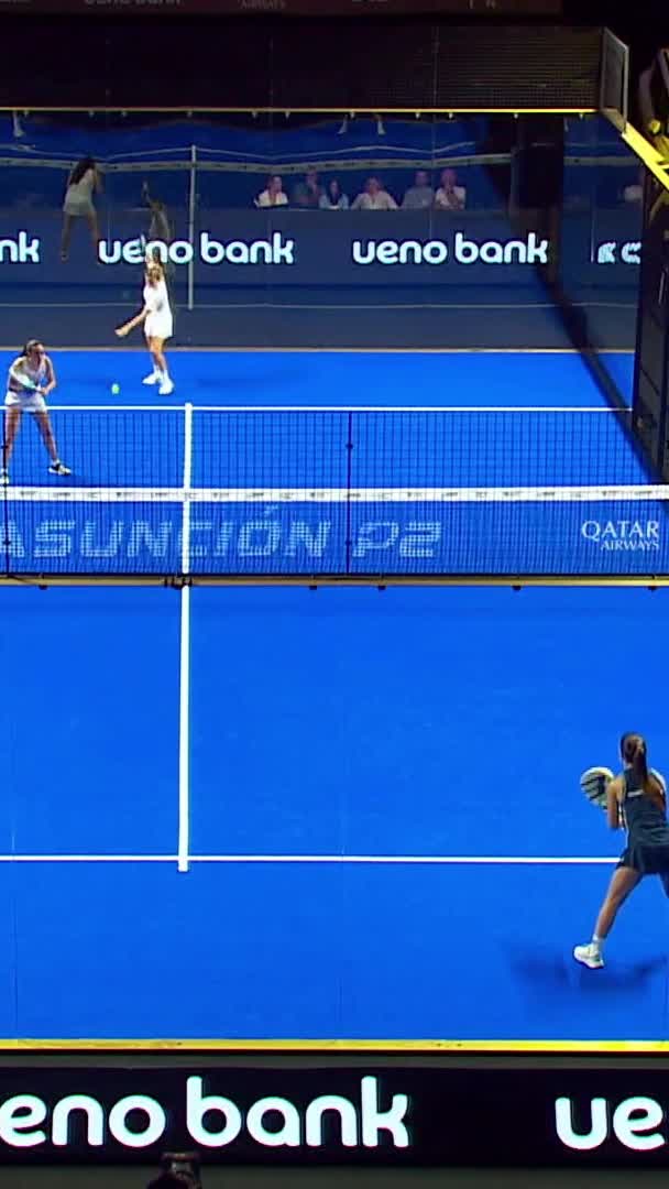 Sanchez and Ustero win the match after a x3 by Sanchez