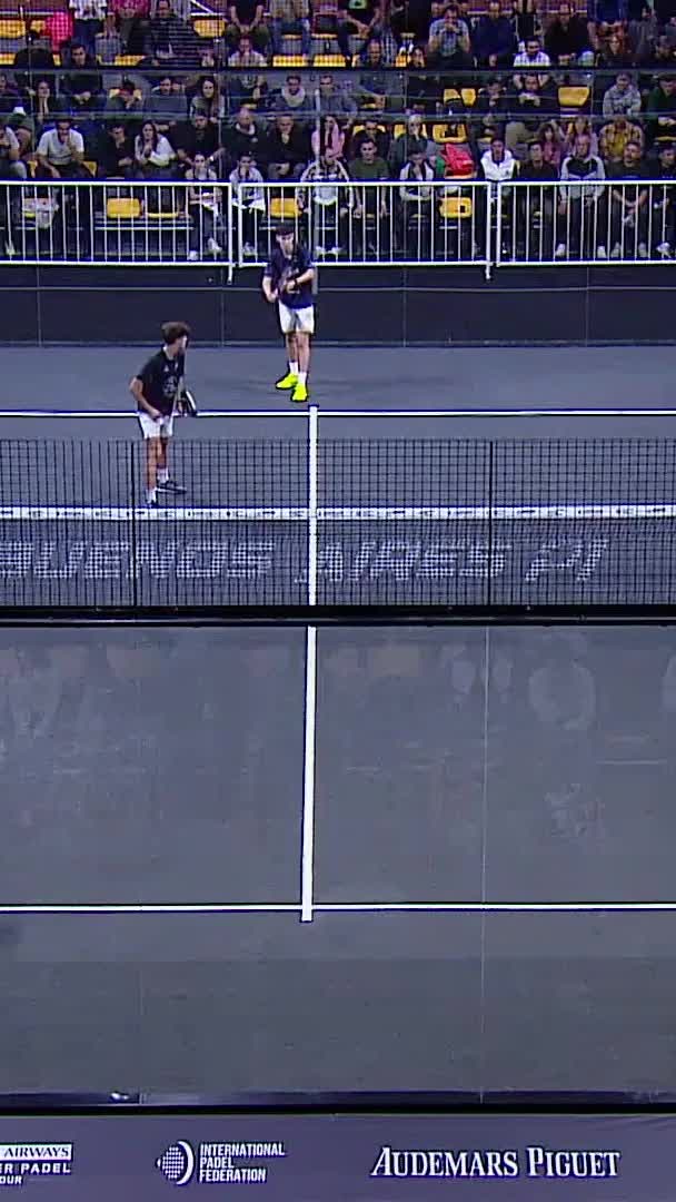 Cabeza-Gonzalez win the second set and extend the march to a third one