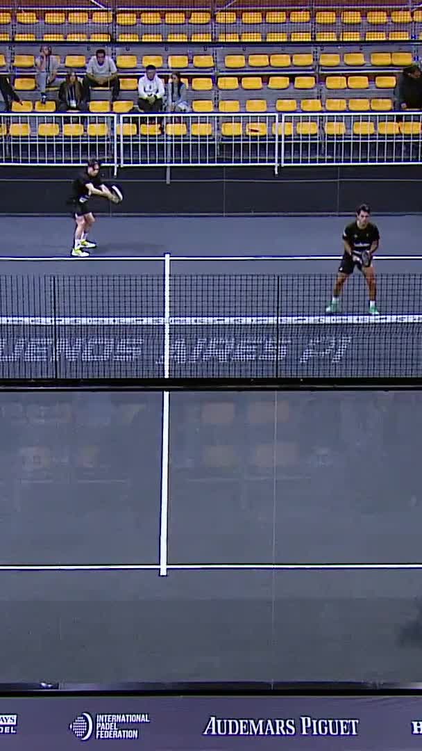 Nieto flicks a low forehand winner