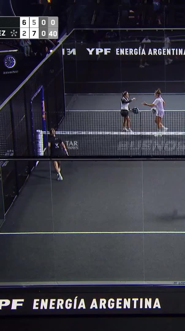 Gonzalez wins the Game with a drop shot