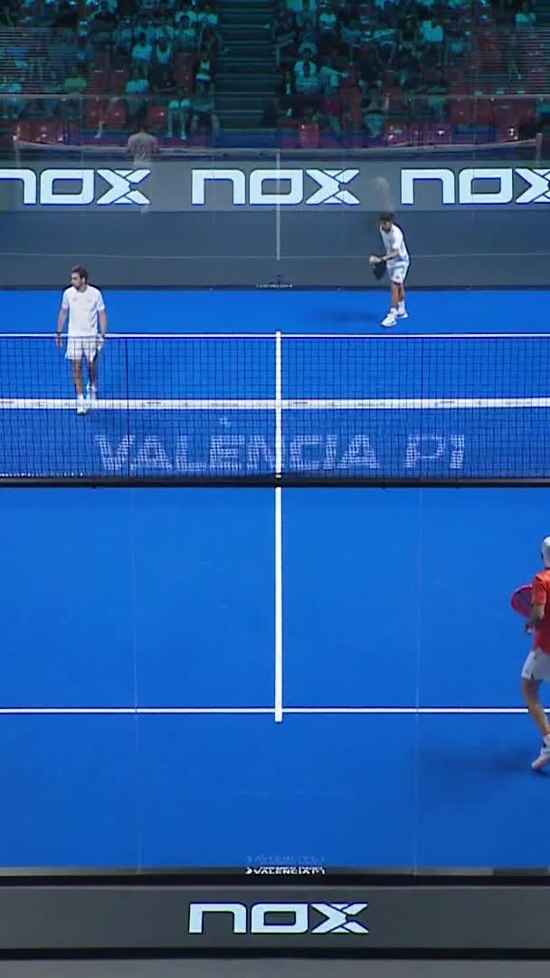 Nice serve by Piotto to win a game