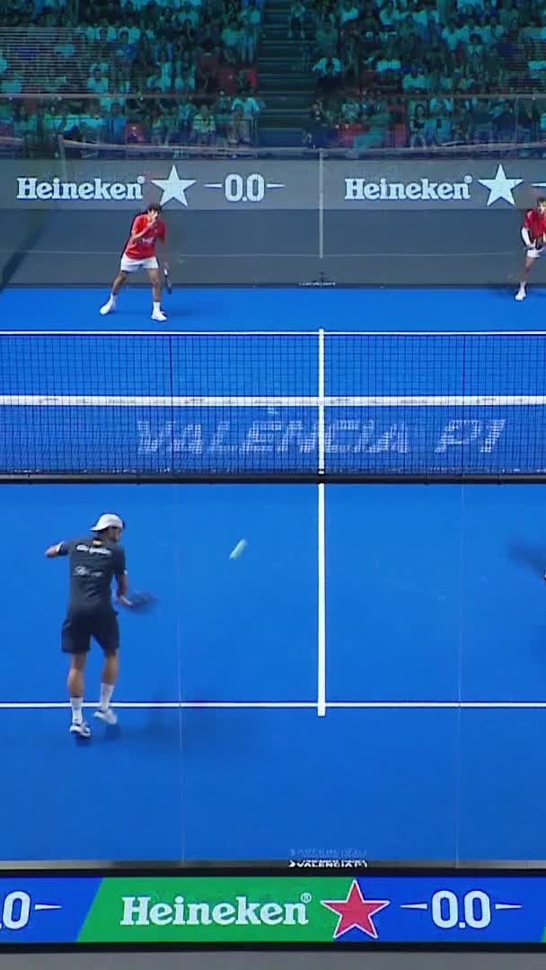Good Smash by Galan to close out the Game