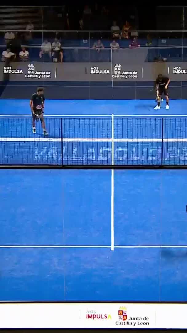 Rubio - Ruiz win a break point