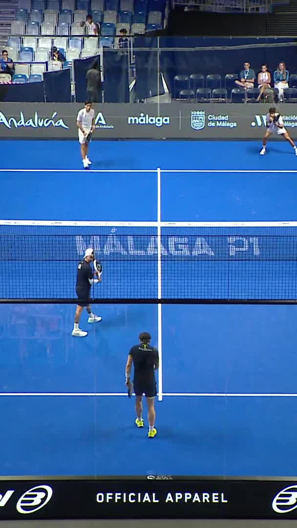 Great effort from Piotto going out of the court but he barely misses the target