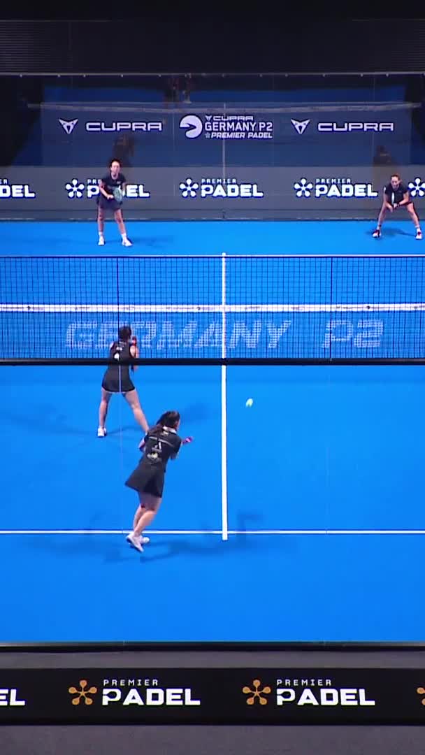 Nice forehand from Ara Martinez to close out the game