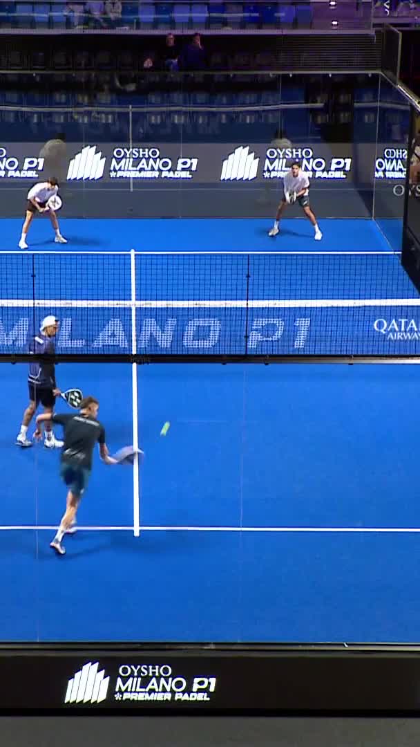 Aguirre wins with a good forehand