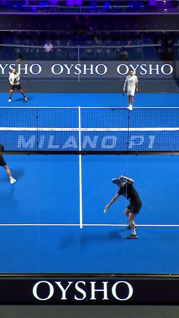 Good x4 by Sanz at the net