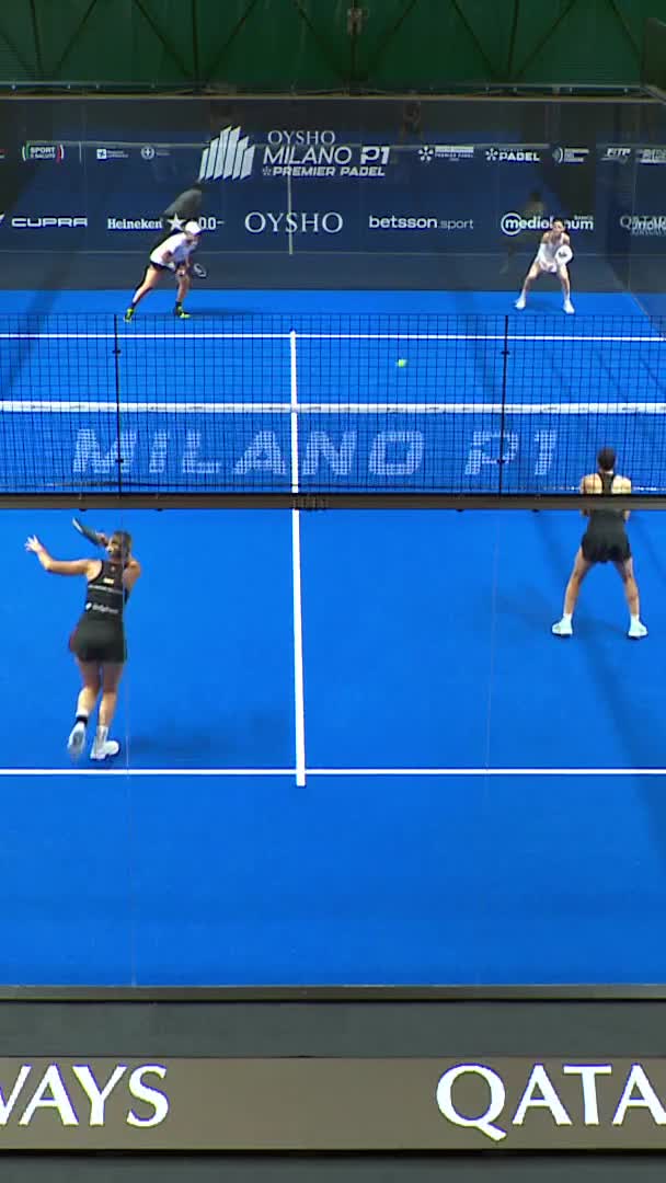 Powerful x3 smash from Letizia Maria Manquillo Alarza